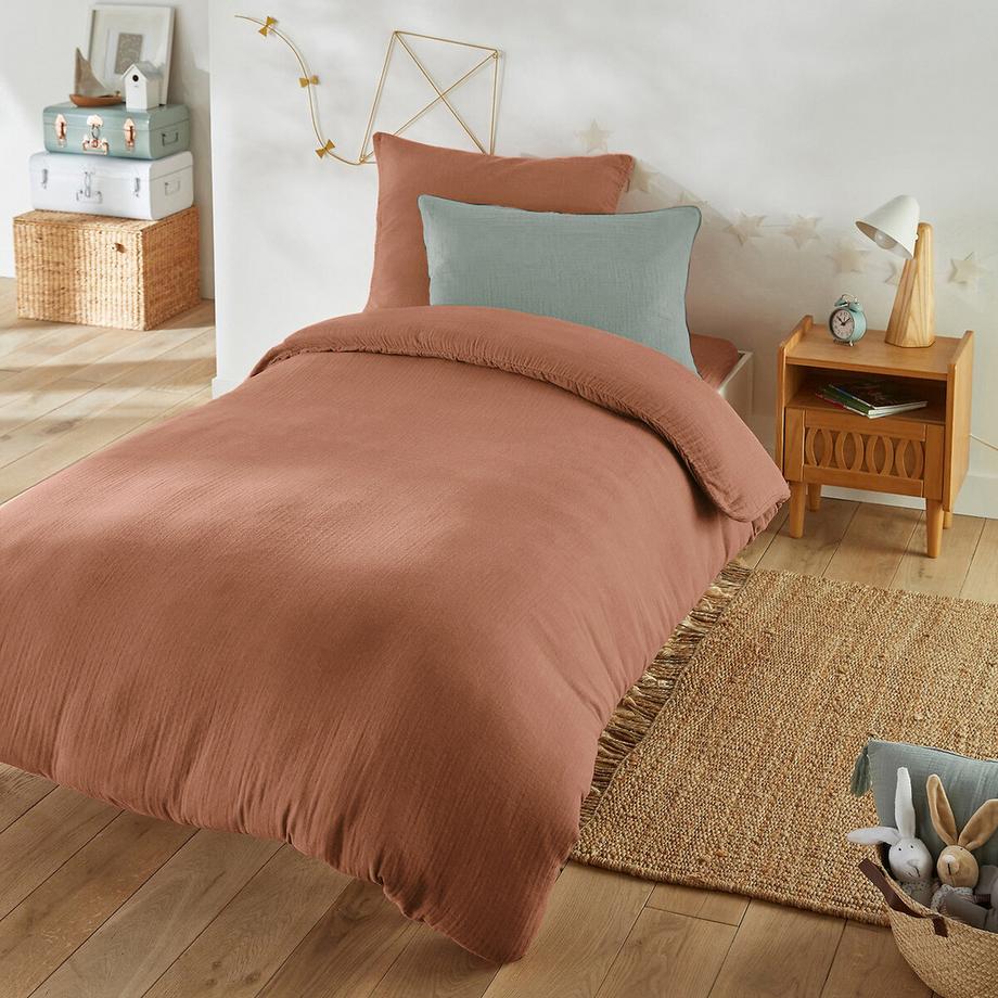 La Redoute Intérieurs Kumla Lenzuolo con angoli in mussola di cotone per bambini  