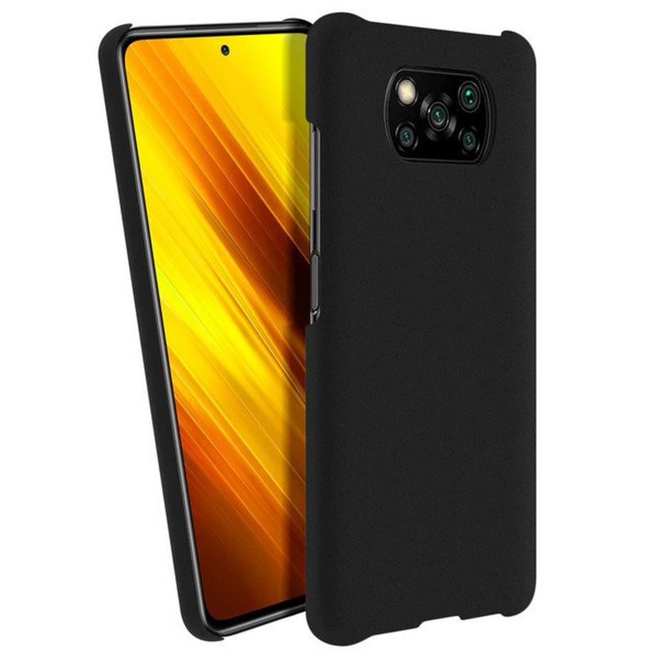 Avizar  Coque Xiaomi Poco X3 et X3 Pro Mat Noir 