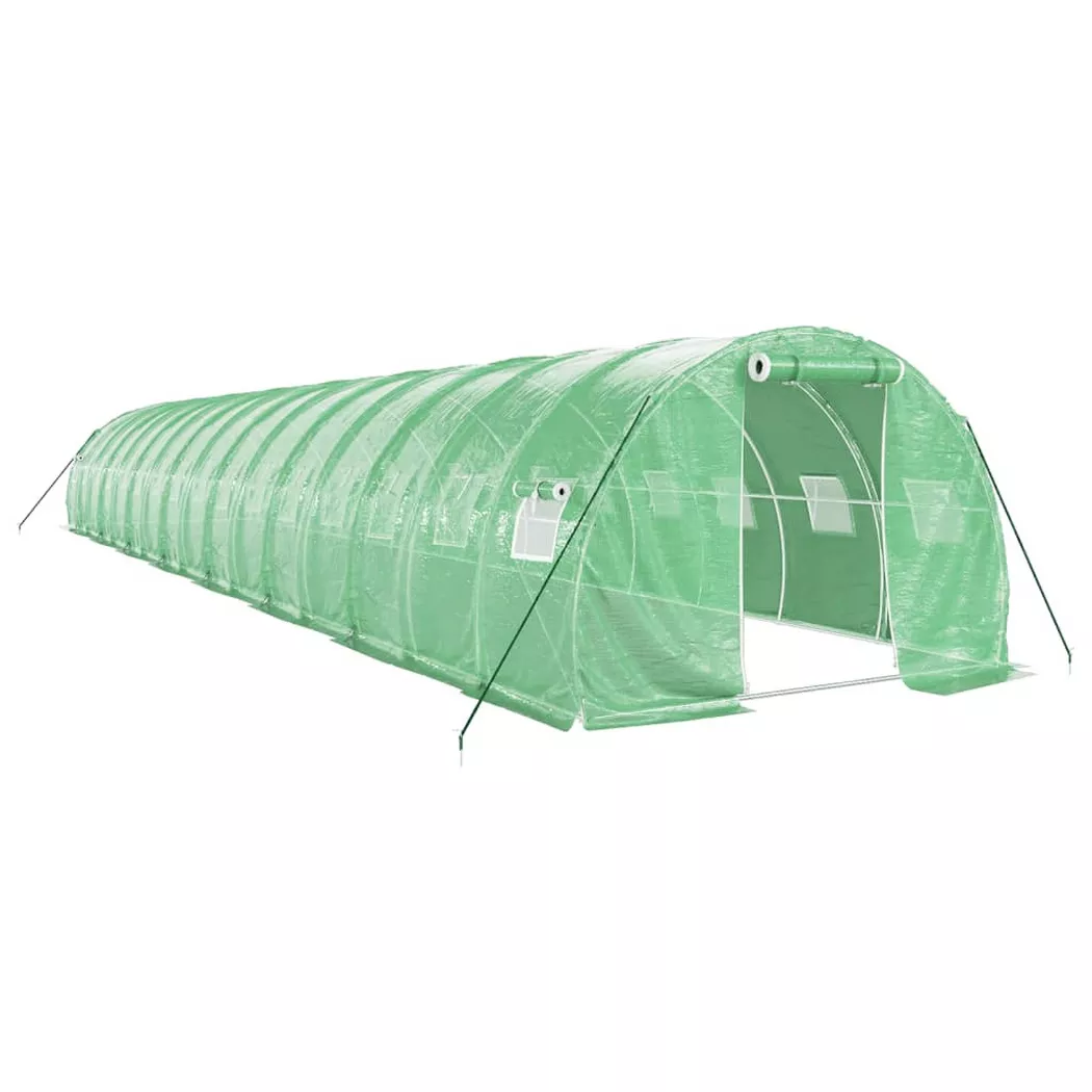 VidaXL - Gewächshaus polyethylen, One Size, Grün