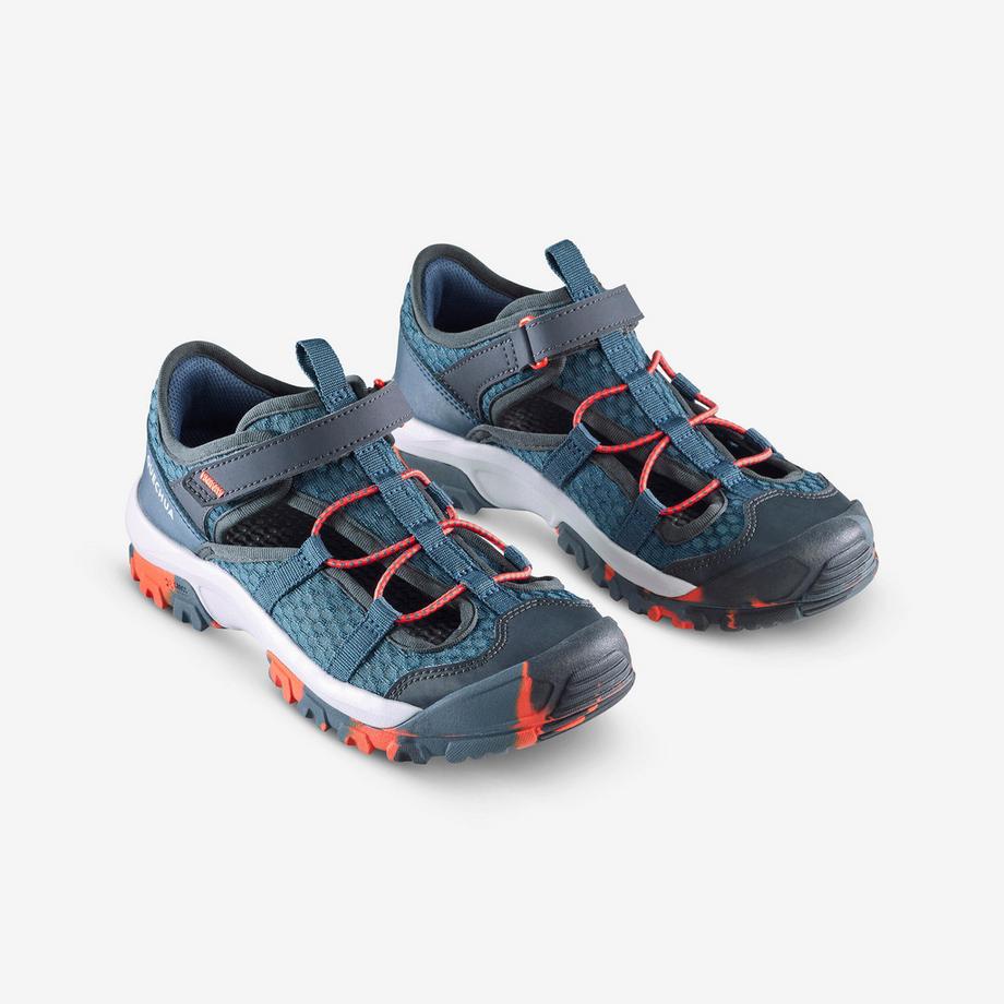 QUECHUA MH150 Sandales de Randonnée pour Enfants Rouges  