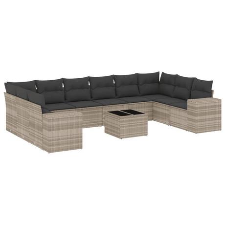 VidaXL Garten sofagarnitur poly-rattan  