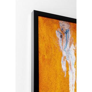 KARE Design Quadro incorniciato Artistas arancione 120x180  