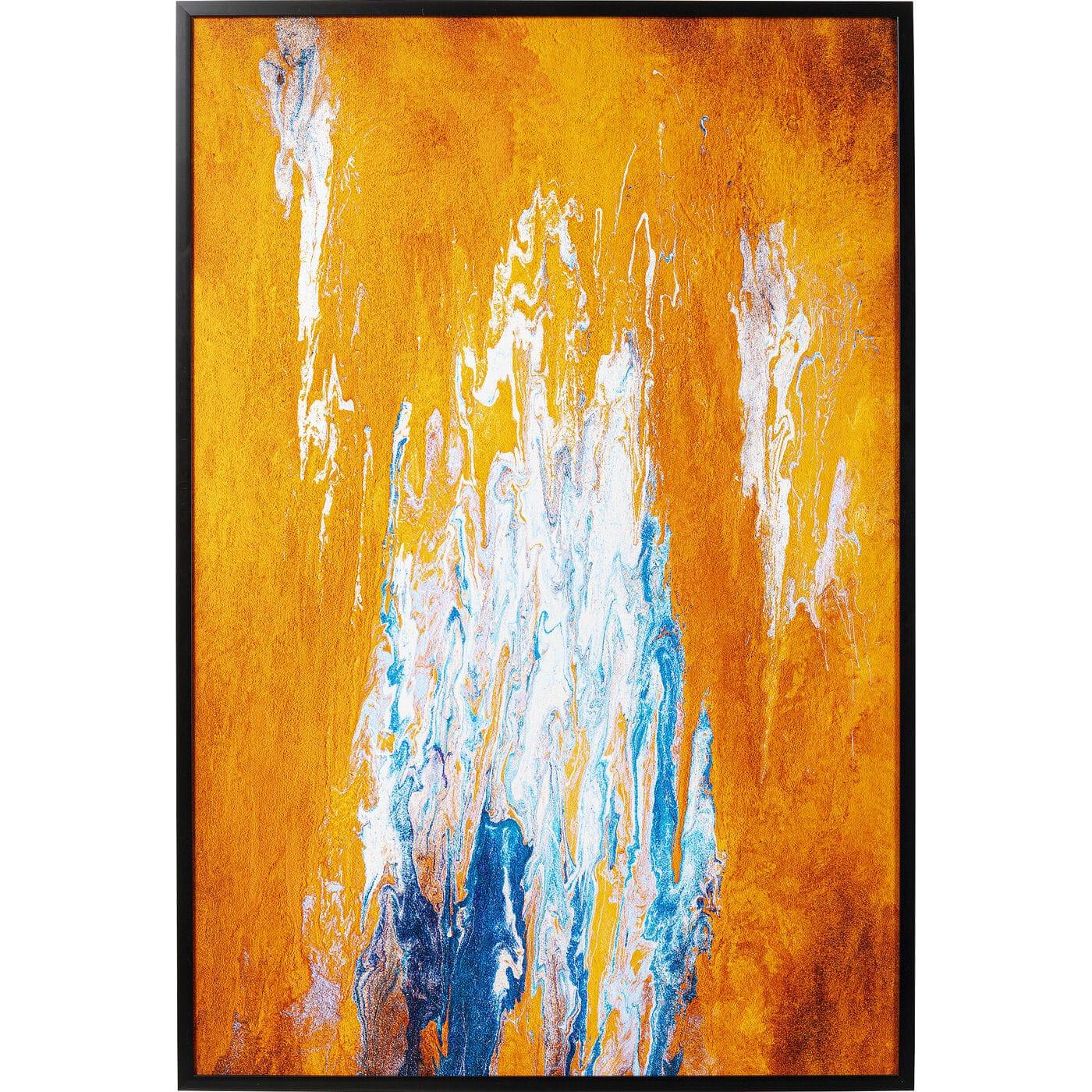 KARE Design Gerahmtes Bild Artistas orange 120x180  