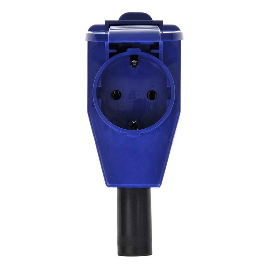 Pricenet  CEE-Winkelstecker + Schuko-Steckdose 