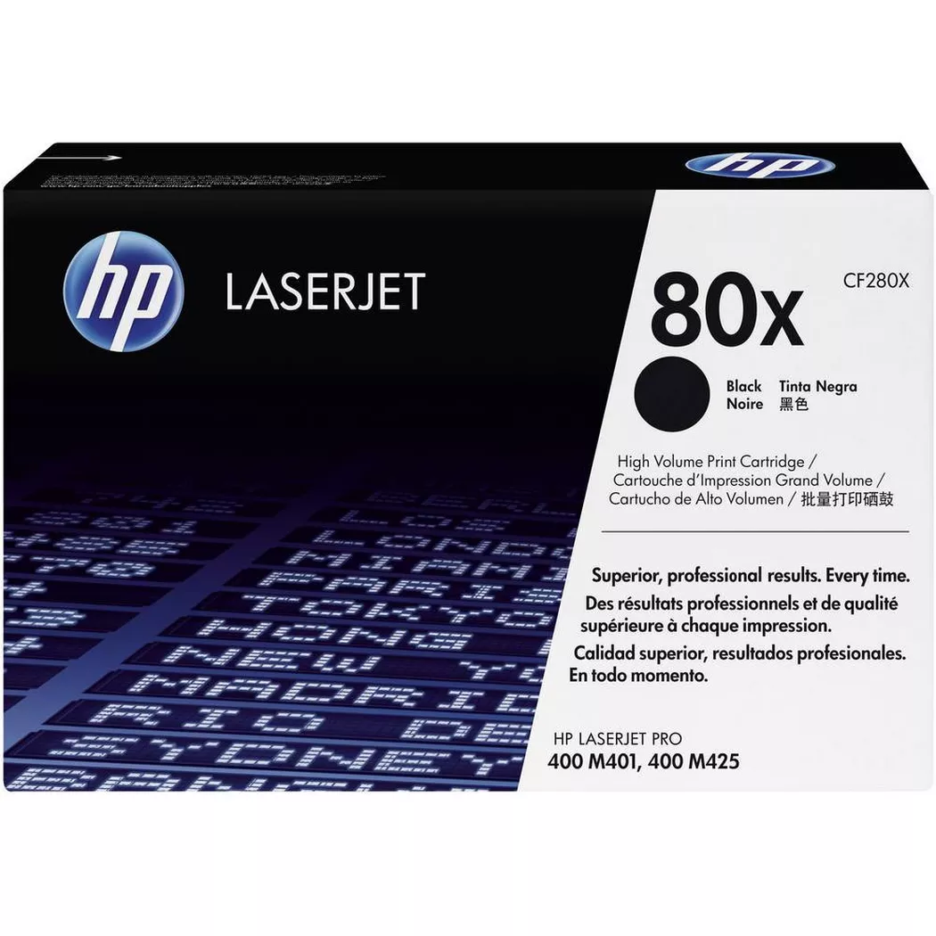 Original HP 80X High Capacity Black Toner Cartridge