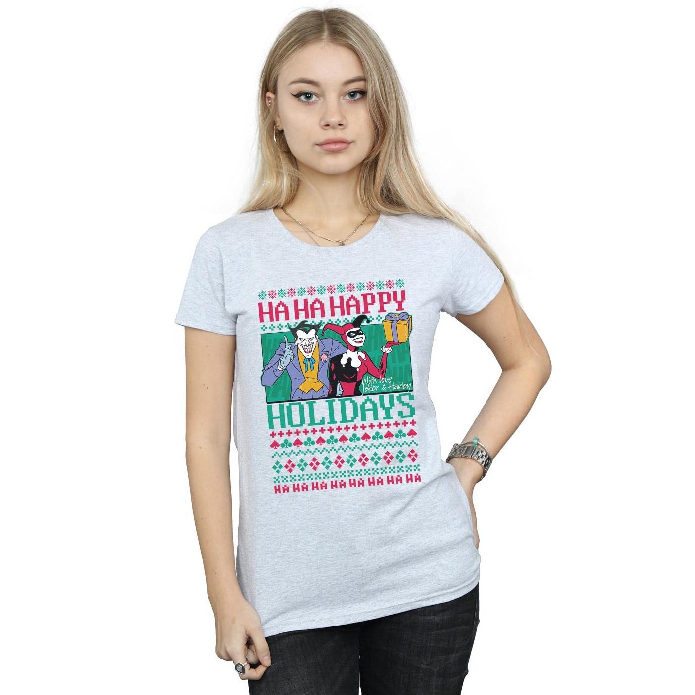 DC COMICS  Ha Ha Happy Holidays TShirt 