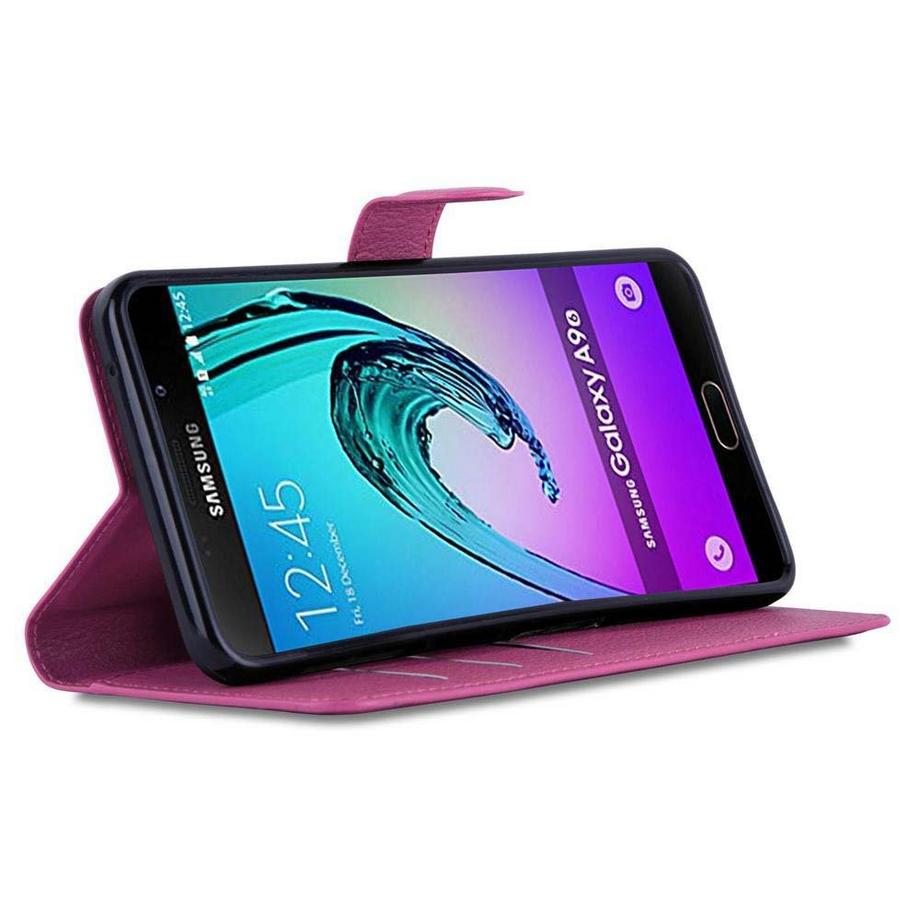 Cadorabo  Hülle für Samsung Galaxy A9 2016 Standfunktion, Kartenfach 