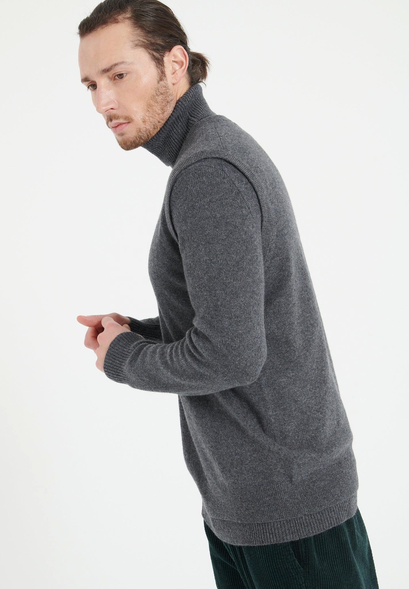 Studio Cashmere8  LUKE 9 Cardigan senza maniche - 100% cashmere 