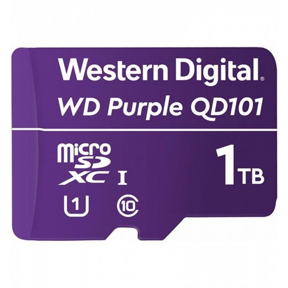 Purple , Surveillance, microSD XC, Class - 10, UHS 1 (microSDXC, 1000 GB, U1, UHS-I)