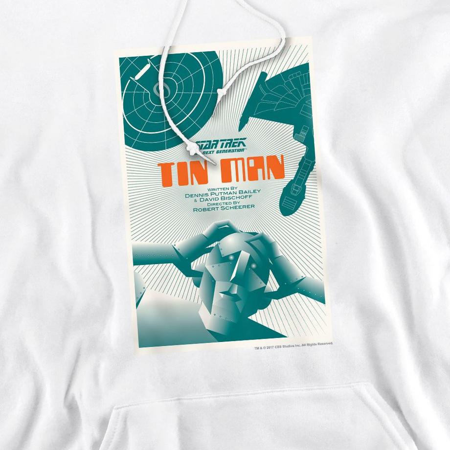 Star Trek The Next Generation Season 3 Episode 20 Felpa con cappuccio  