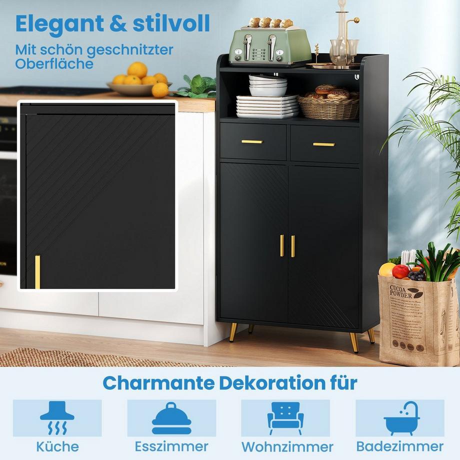 Northix Armoire de cuisine avec étagère réglable  