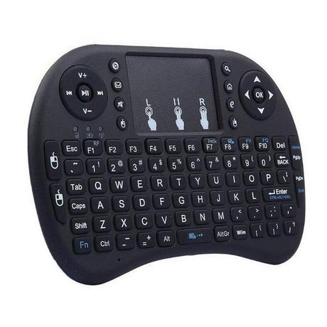 eStore  Mini tastiera wireless - QWERTY (nera) 