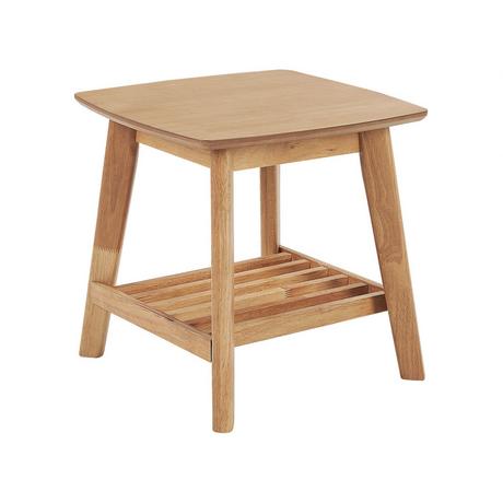 Beliani Table basse en Bois d'hévéa Traditionnel TULARE  