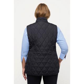 Ulla Popken  Gilet matelassé, coupe slim, col montant 