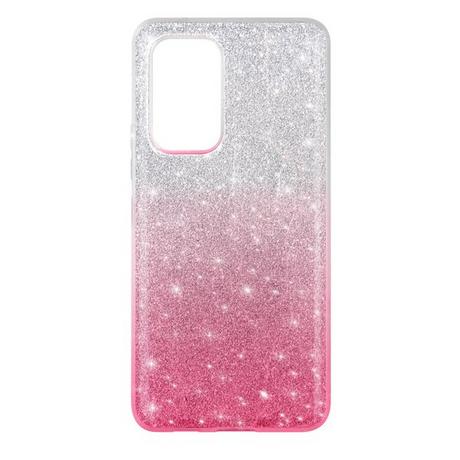 Avizar  Coque Samsung A53 5G Argent et rose 