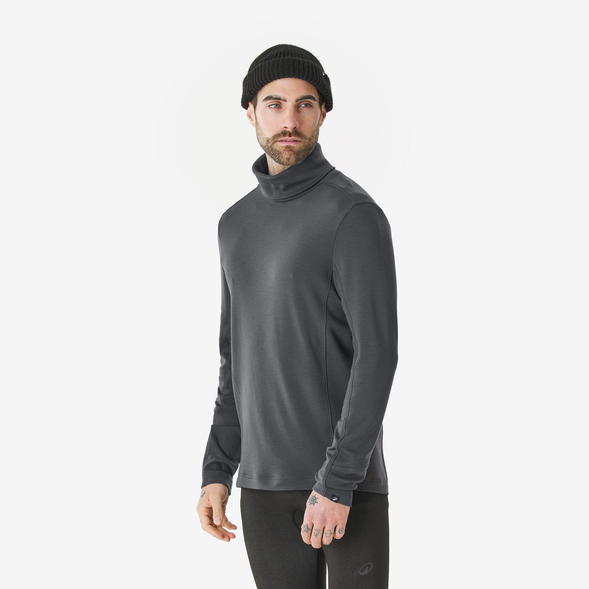 WEDZE  Maglia intima collo alto merino uomo 