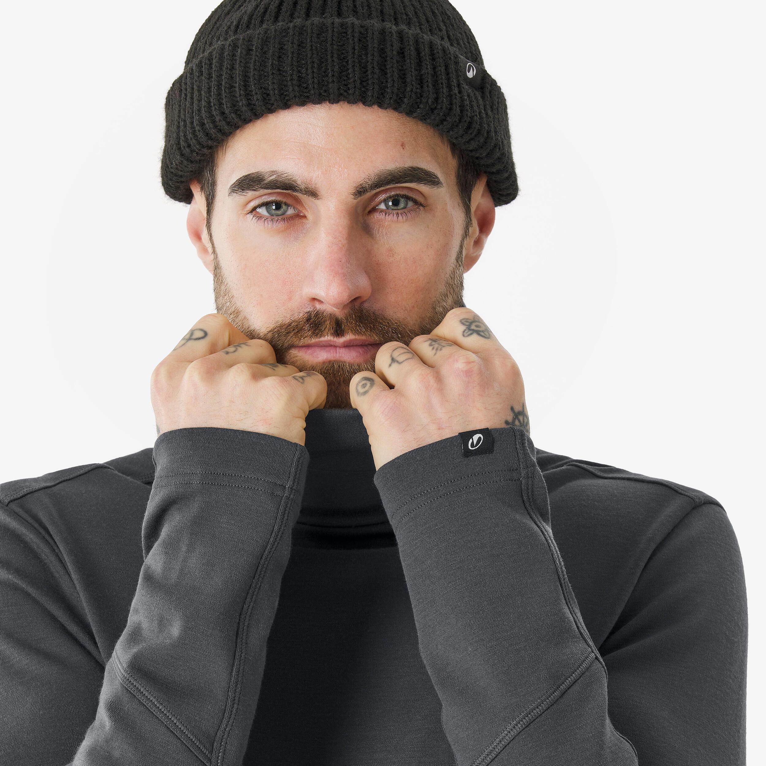 WEDZE  Maglia intima collo alto merino uomo 