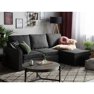 Beliani Ecksofa aus Polyester Modern NESNA  