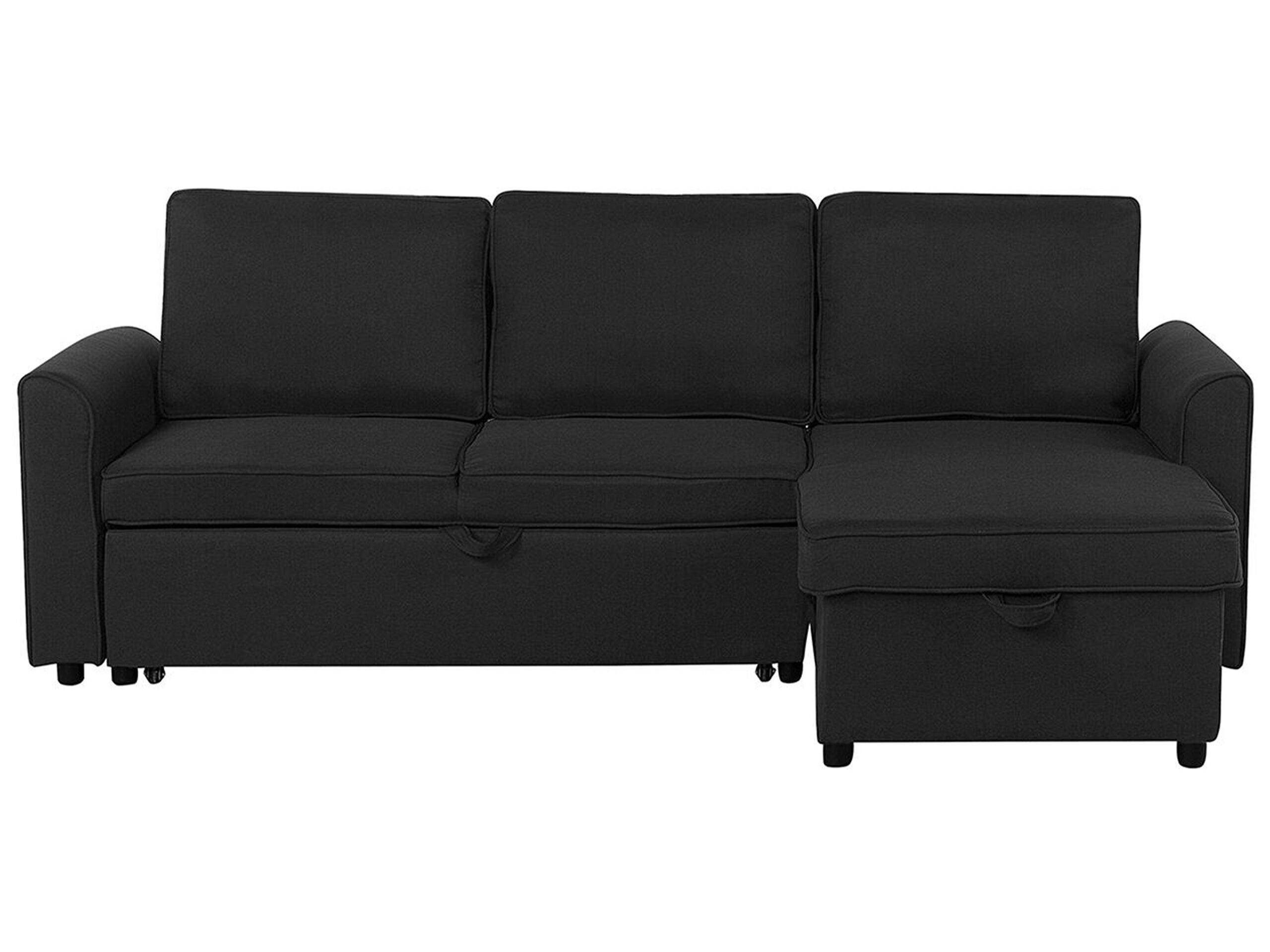 Beliani Ecksofa aus Polyester Modern NESNA  