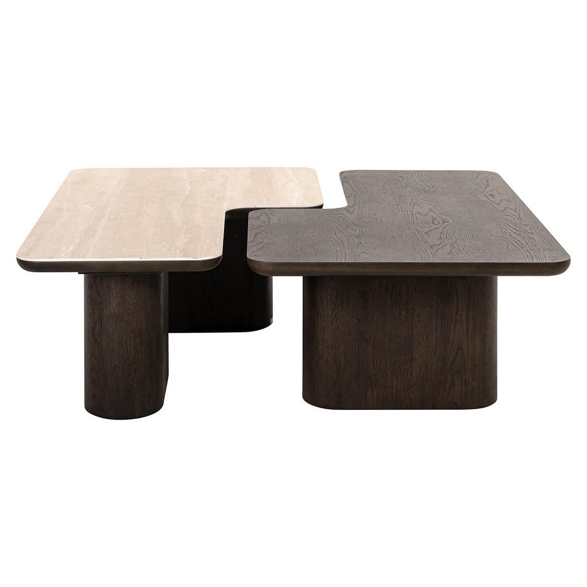 mutoni Table basse Nando (lot de 2)  