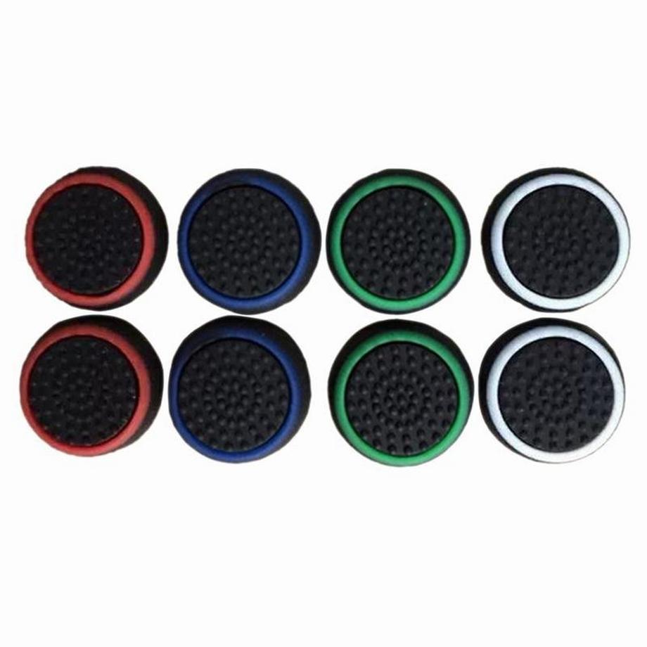 Silikon-Hutabdeckung für PS4 und Xbox One, 4er-Pack – Weiß