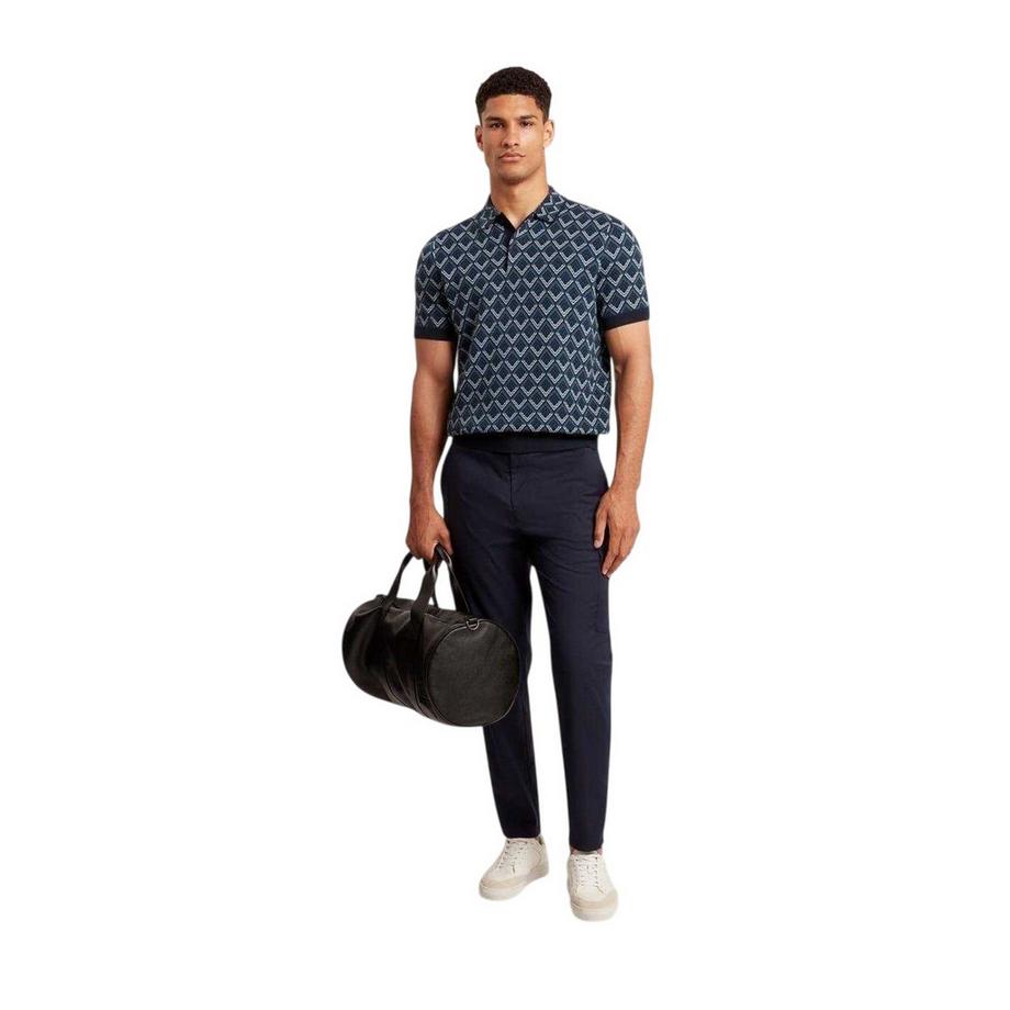 TED BAKER Polo Manches Courtes Jacquard  