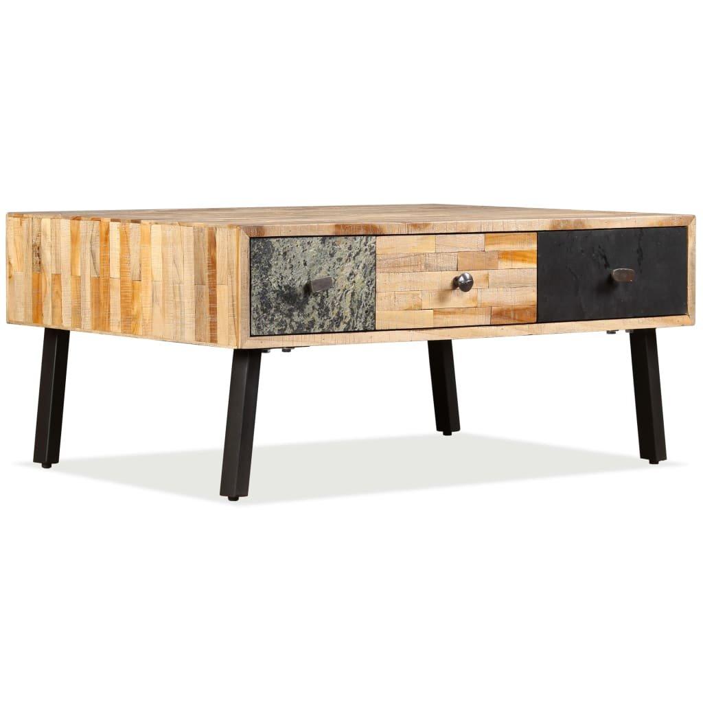 VidaXL Table basse bois  