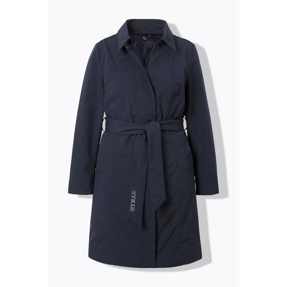 Ulla Popken HYPRAR Softshell Trenchcoat mit Gürtel  