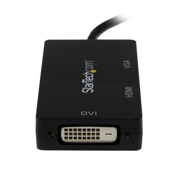 STARTECH.COM  StarTech.com Adattatore Mini DisplayPort da viaggio VGA/DVI/HDMI - Convertitore mDP 3 in 1 