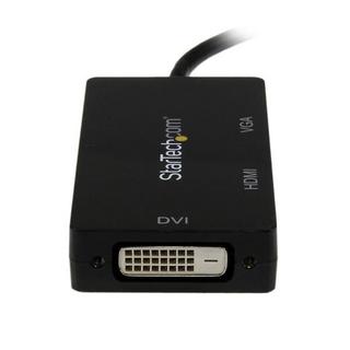 STARTECH.COM  StarTech.com 3-in-1 Mini DisplayPort auf HDMI / DVI / VGA Adapter - Reiseadapter 