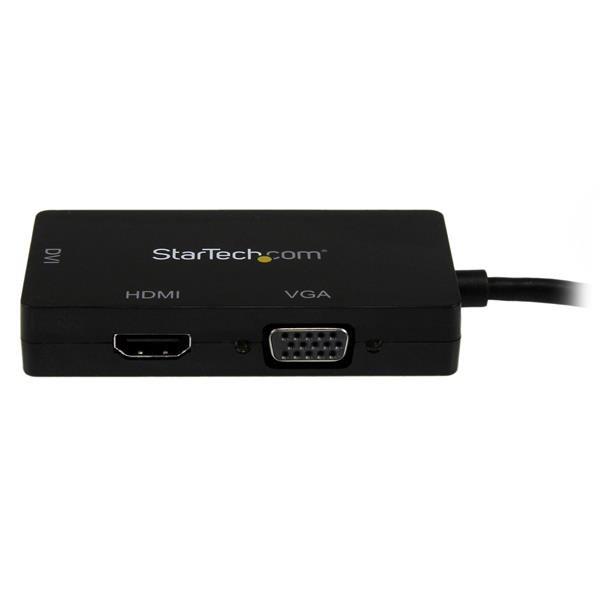 STARTECH.COM  StarTech.com 3-in-1 Mini DisplayPort auf HDMI / DVI / VGA Adapter - Reiseadapter 