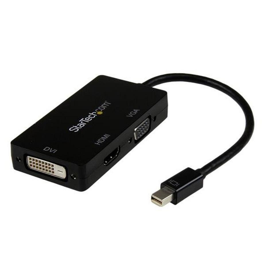 StarTech.com 3-in-1 Mini DisplayPort auf HDMI / DVI / VGA Adapter - Reiseadapter