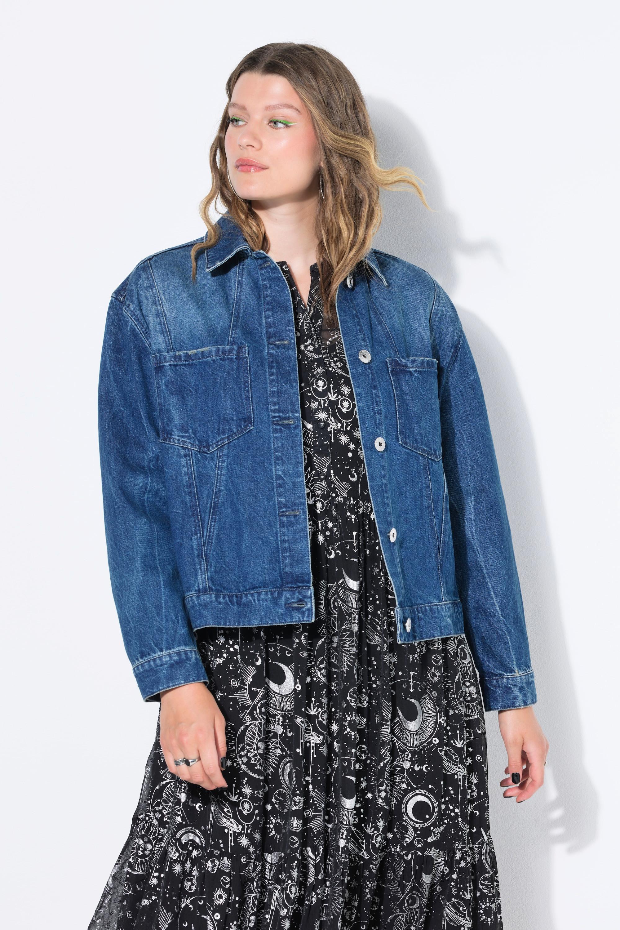 Studio Untold Giacca di jeans oversize lavata  