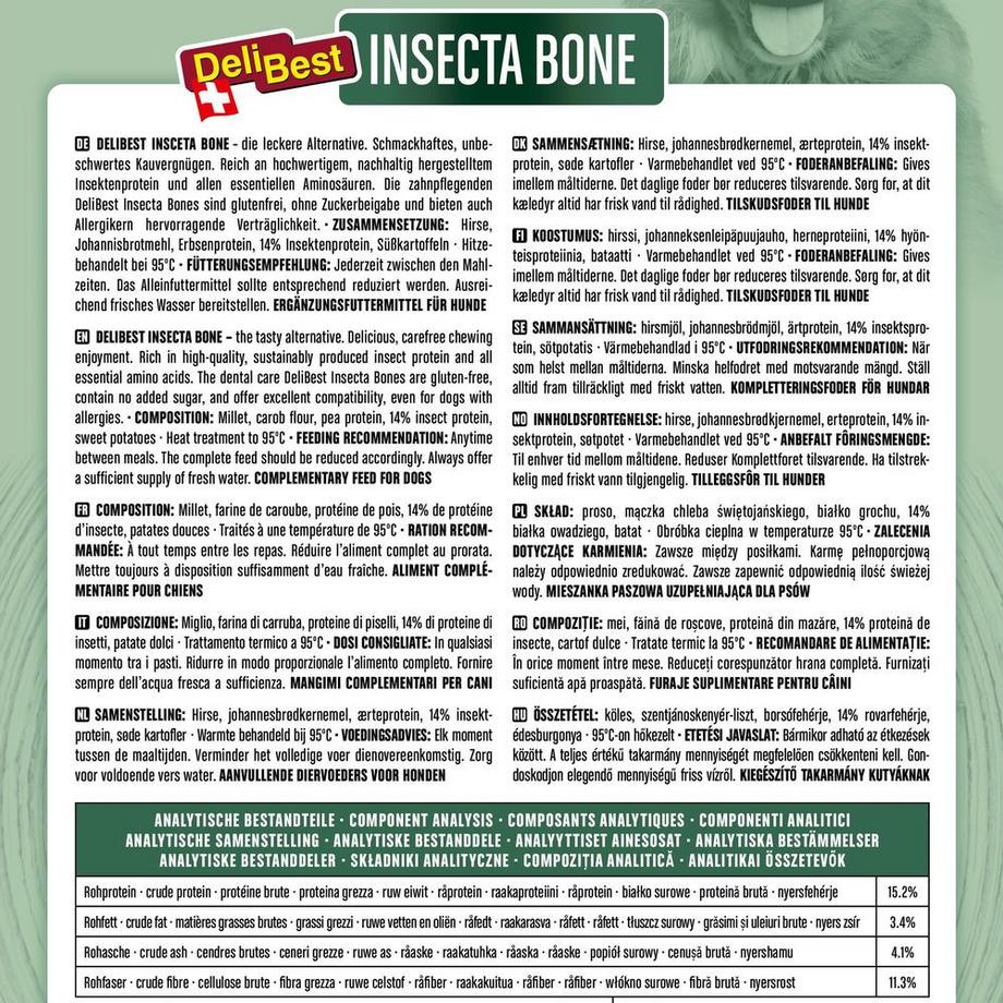 DeliBest  Kauartikel InsectaBone 