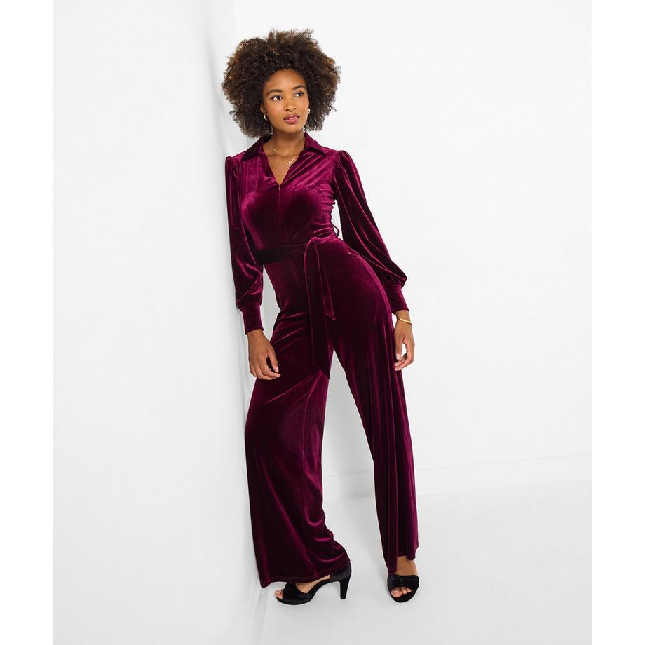 Joe Browns Tuta in velluto a gamba larga con cerniera  