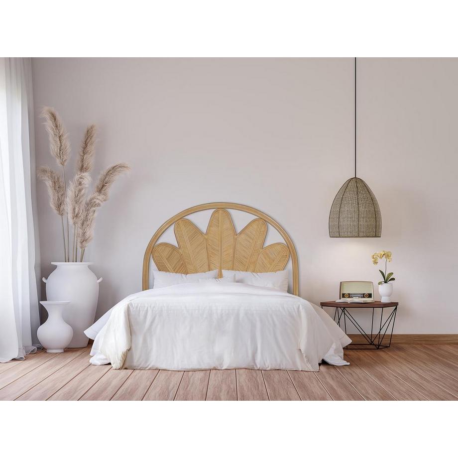 Vente-unique Testata 140 cm Giunco Naturale - CHELINA  