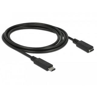 DeLock  85534 USB Kabel 1,5 m USB 3.2 Gen 1 (3.1 Gen 1) USB C Schwarz 