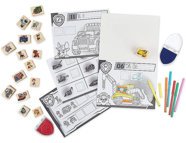 Melissa & Doug Paw Patrol Holzstempel Set  