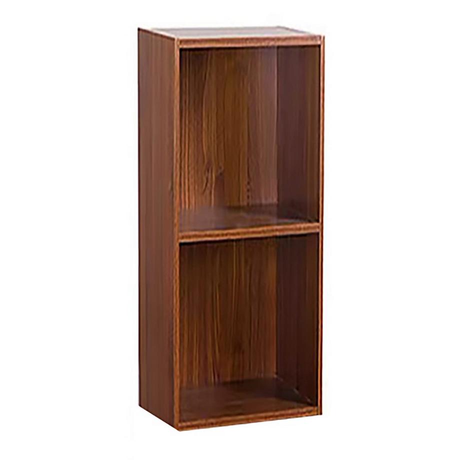 VCM Holzregal stehend | platzsparender Aktenschrank | Maße ca. H. 72 x B. 34 x T. 30 cm | Elegantes Regal stehend | Büroregal – Offas 2f  