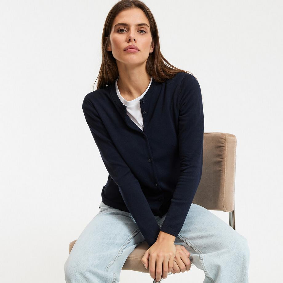 La Redoute Collections Cardigan Abbotonata  