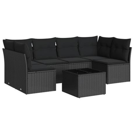 VidaXL Garten sofagarnitur poly-rattan  