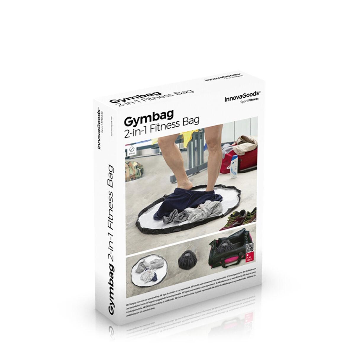 InnovaGoods  2-in-1 Umkleidekabinenmatte und wasserdichte Tasche Gymbag InnovaGoods 