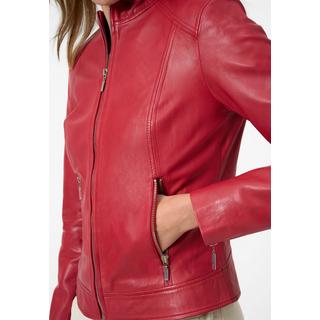 RICANO  Veste en cuir  Ciara, classique en cuir d'agneau ultra doux 