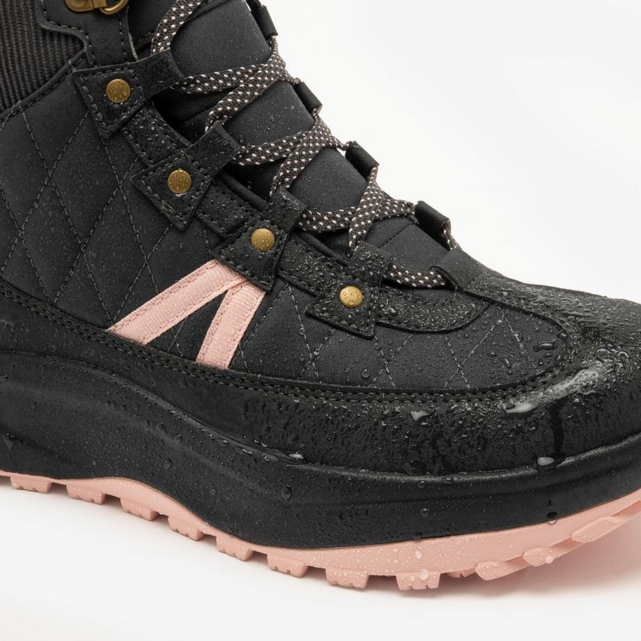 QUECHUA Bottes montantes à lacets  