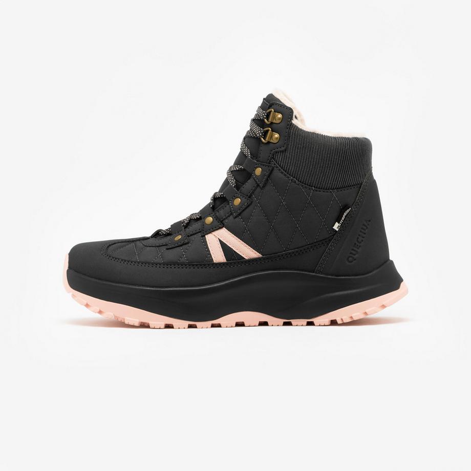 QUECHUA Bottes montantes à lacets  