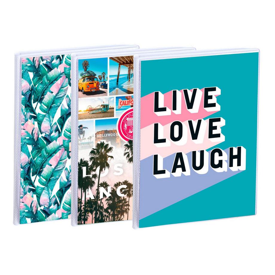 Exacompta Album photos à pochettes souples 24 photos 10x15cm - Format 12x16cm - x 12  