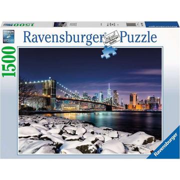 Puzzle Winter in New York (1500Teile)