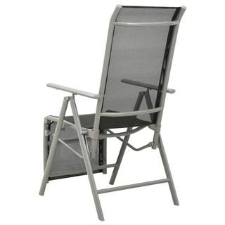 VidaXL Chaise de jardin aluminium  