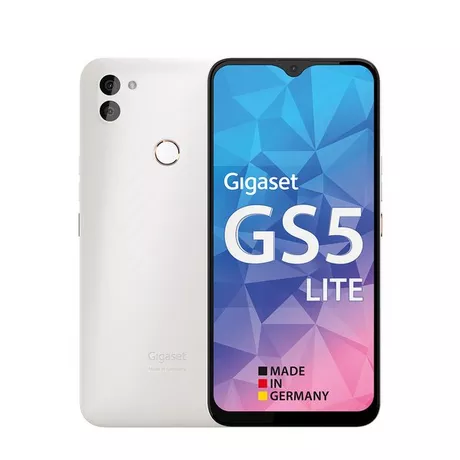 Gigaset  Gigaset GS5 LITE 16 cm (6.3 Zoll) Dual-SIM Android 12 4G USB Typ-C 4 GB 64 GB 4500 mAh Weiß 
