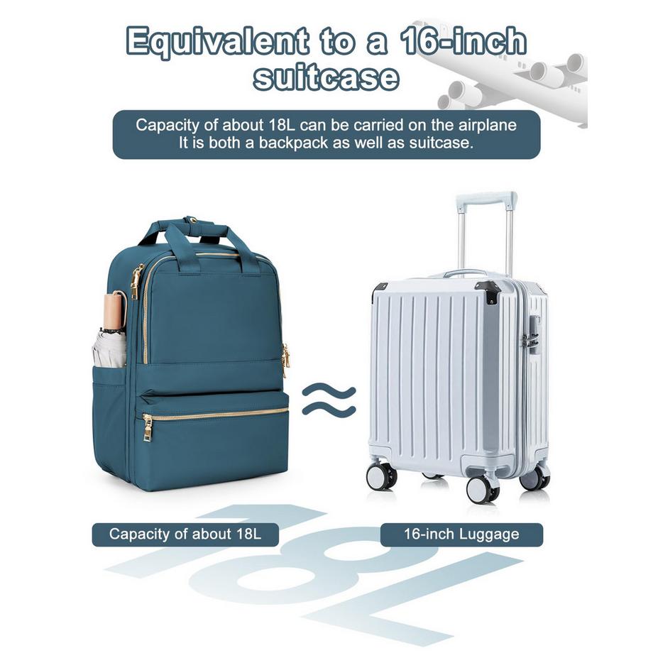 Only-bags.store Sac à dos étanche pour voyage et bagage à main  